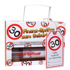 Geldgeschenke Geldspritze