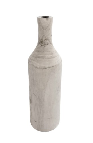 Holz blumen vase - holz,