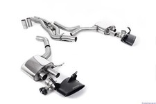 Milltek Auspuffanlage 3.15 Zoll Oval CerakoteBlack Audi RS6 Avant (F2 (C8) o.OPF