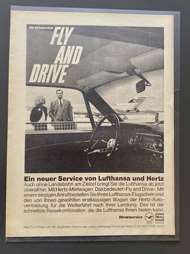 1966 fly drive hertz - &, ford