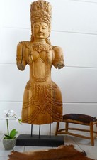 Apsara Torso H.195cm Teakholz