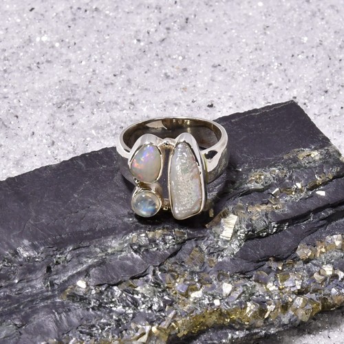 Biwa perlen ring - biwa, ring,
