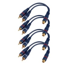 Cinch-Splitterkabel, 15cm