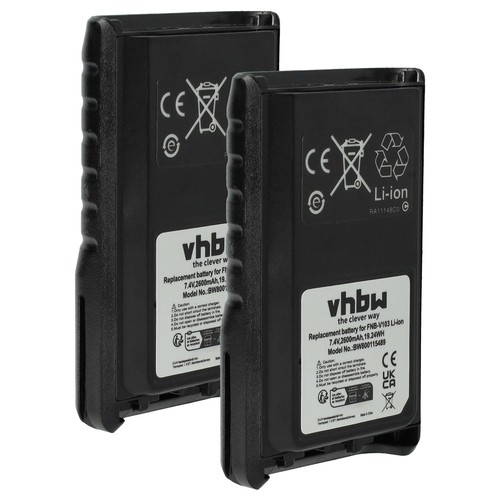 Akku für yaesu vertex - 2x,