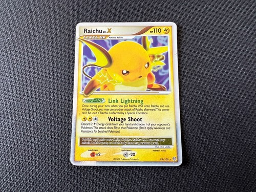 Pokemon tcg raichu x - tcg, lv.