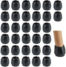 32X Fußkappen Stuhlbeinkappen Möbel Tischfuß Socken Bodenschutz Schoner Gum X1D!