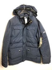 KHUJO Herren Winterjacke Modell: KH101 Dunkelblau M