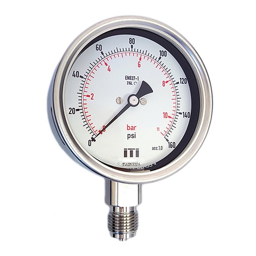 Manometer 100 zifferblatt - mm,
