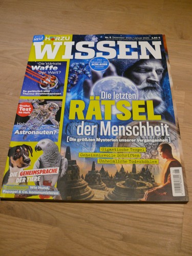 Hörzu wissen ausgabe 2019 - wissen, 6/2019