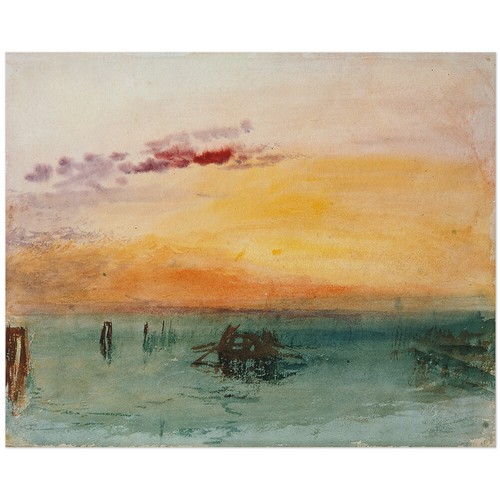 William turner venedig blick - william, turner,