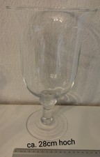 Großes Windlicht Teelichthalter Kerzenständer Glas Kerzenleuchter Kerzenhalter