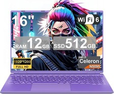 NOTODD 16 Zoll Gaming Laptop