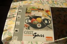 Berndes / Cast Aluminiumguss Multi Wok, seltene Farbe (blau)