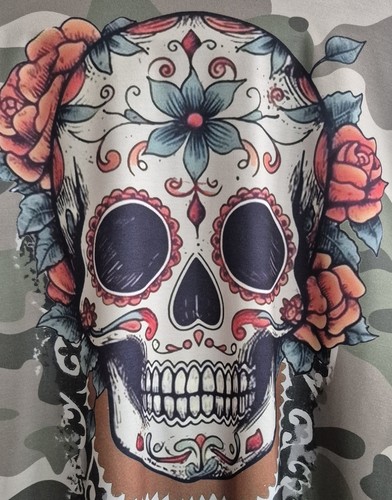 Jacke camouflage skull - camouflage,