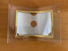 Vintage Glas Fotorahmen Foto 10x15 cm, 15x20 cm Groß Gold Kante