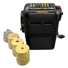 AEG Fahrscheindrucker Fahrkartendrucker Schaffner Bus Bahn DM Preisstufe ÖPNV