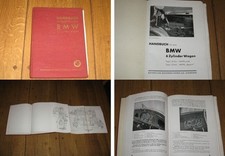 Handbuch BMW 34 und 40 PS 6 Zylinder Wagen Rarität 1934 Typ 315