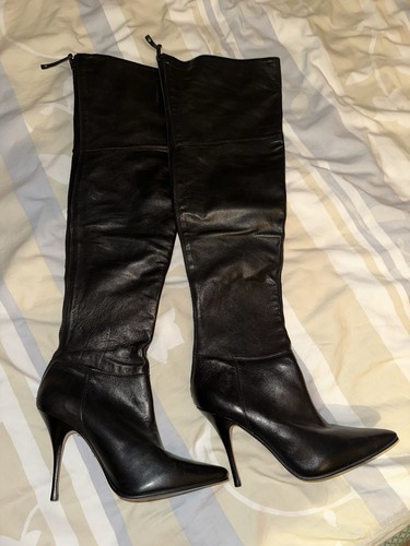 Buffalo overkneestiefel - buffalo,