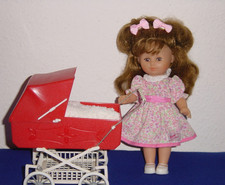 Kleine Vintage Zapf-Puppe aus den 80ern (Puppenwagen ein anderes Angebot)