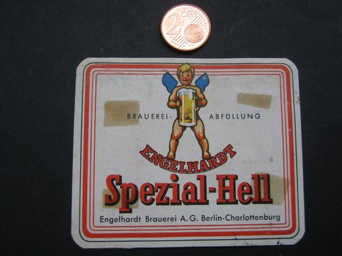 Beer label engelhardt brauerei - label,