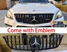 Grille w/Emblem For Mercedes