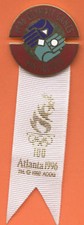 Orig.pin / badge   Olympic Games ATLANTA 1996 - VIP GUEST IOC  !!  EXTREM RARE