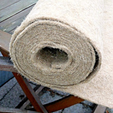 2x Hanfmatte, Nagerfloor, Hemp Mat 70cm x 40cm x 5mm für Kaninchen, Hasen, Nager