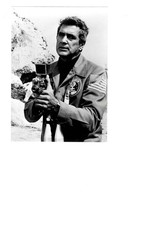 Altes Pressefoto, Rock Hudson, Die Marsianer 1983