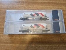 Roco 76138 Wagenset Zement-Silowagen Holcim 2x Uacns H0 = CH-HOLCH