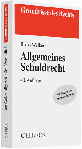Allgemeines schuldrecht - allgemeines,