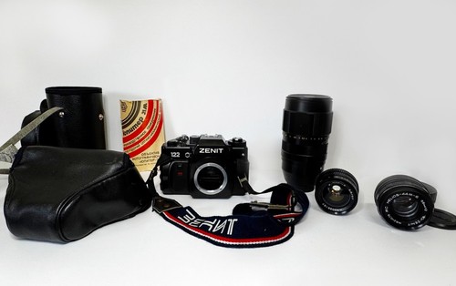 Zenit 122 kamera kit vintage - 122,