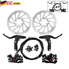 Fahrrad Scheibenbremse Set Mechanische Vorne Hinten MTB Bremse Bremsbeläge 160mm
