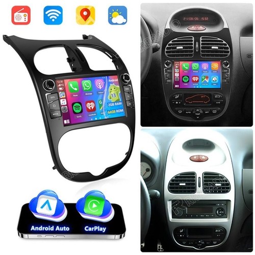 Carplay für peugeot 206 - 7",