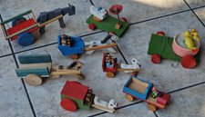 Konvulut altes Holz-Spielzeug
