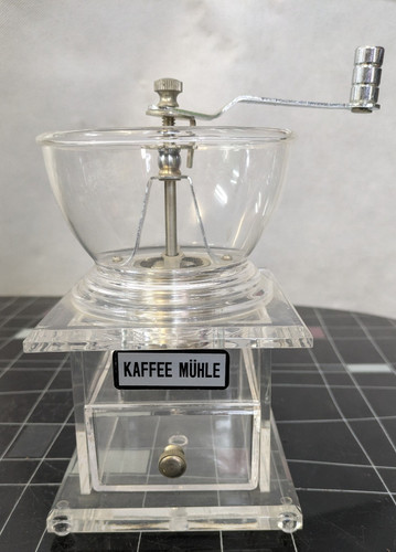 Kaffeemühle acryl acrylglas - kaffeemühle,