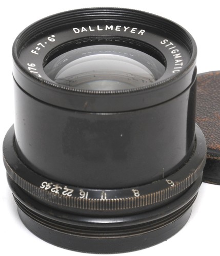 Dallmeyer stigmatic patent - @,