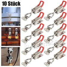 10 Stk Spannverschluss 87-102mm + Halter Exzenterverschluss Anhänger Verschluss