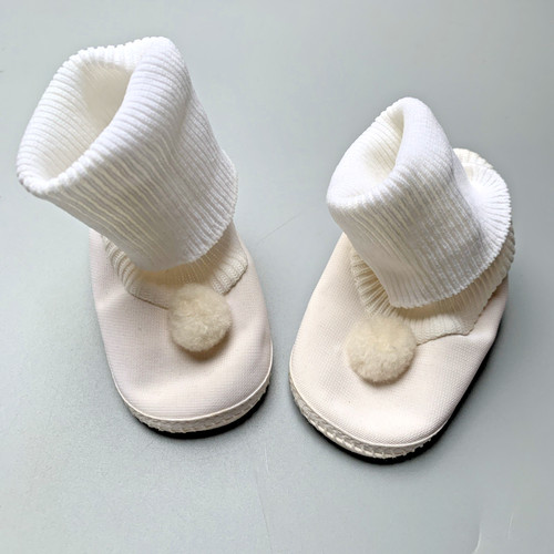 Vintage baby hirsch taufschuhe - vintage,