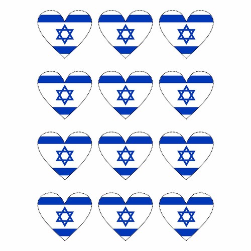 Stück aufkleber israel - stück,