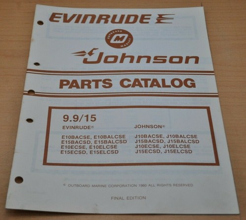 Omc johnson evinrude - johnson, 9.9/15