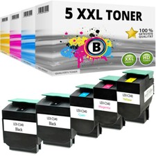 5x XL Toner für LEXMARK