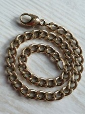 Gold Armband Panzekette Gelbgold 333 von FBM, Länge 21 cm, Breite 5 mm, 4,59g 