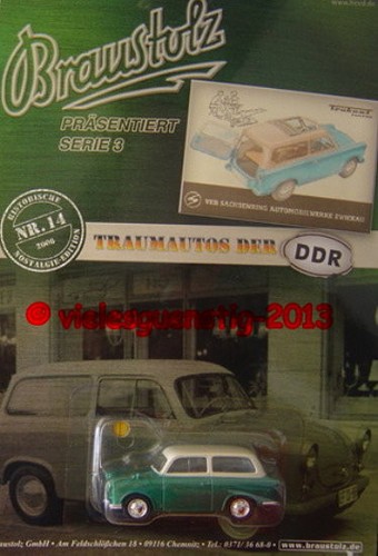 Braustolz ddr pkw modell - ddr, pkw-modell