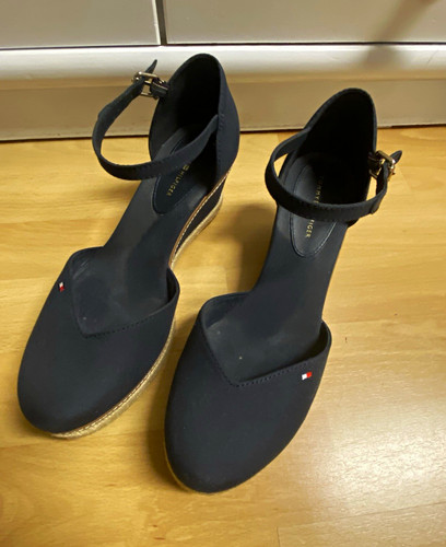 Tommy hilfiger keilsandaletten - tommy,