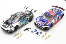 Carrera Digital 132 Bundle: Porsche 911 GT3 Rund Audi R8 GT3