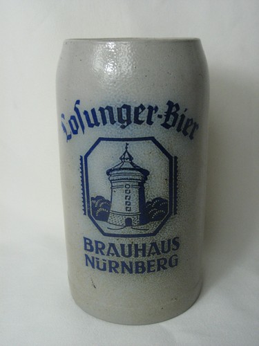 Alter bierkrug losunger bier - bierkrug,