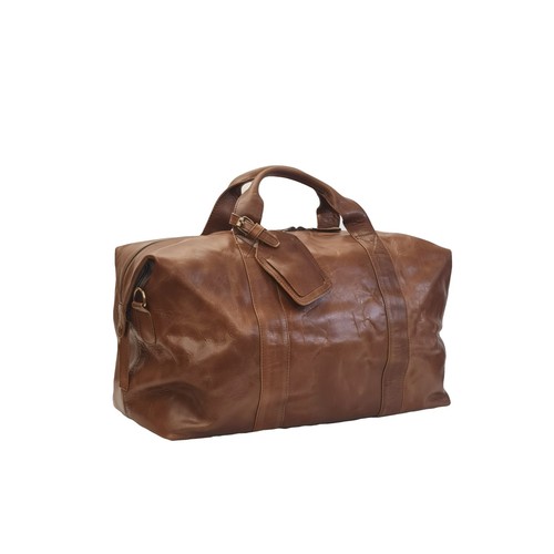 Reisetasche aus echtem - ,
