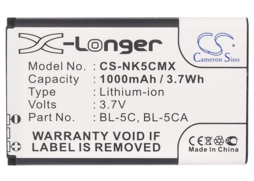 Ersatzakku nk5cmx - ersatzakku, cs-nk5cmx