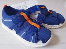 WALKX tolle JUNGEN Outdoor Sandalen SCHUHE 26 blau 2x KLETT innen LEDER neu