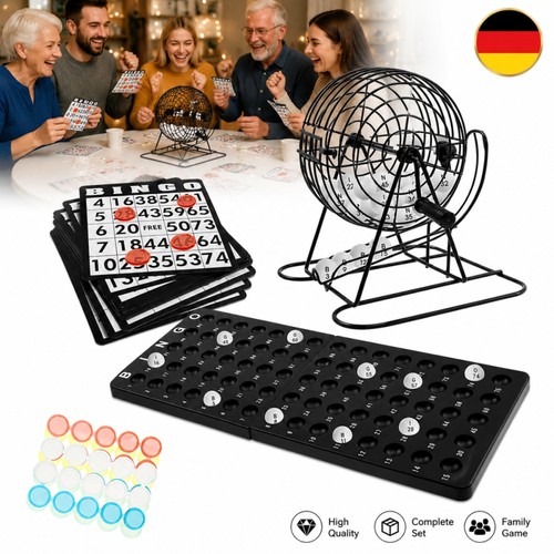 Bingo spiel tombola set - bingo,